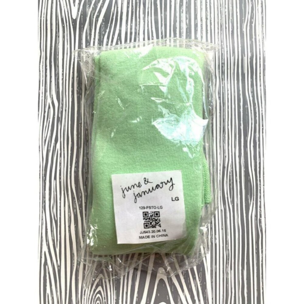 J&J Tights Pistachio Large 5/6 NWT